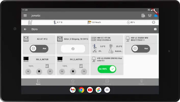 jsmatic - Homematic CCU App android App screenshot 0